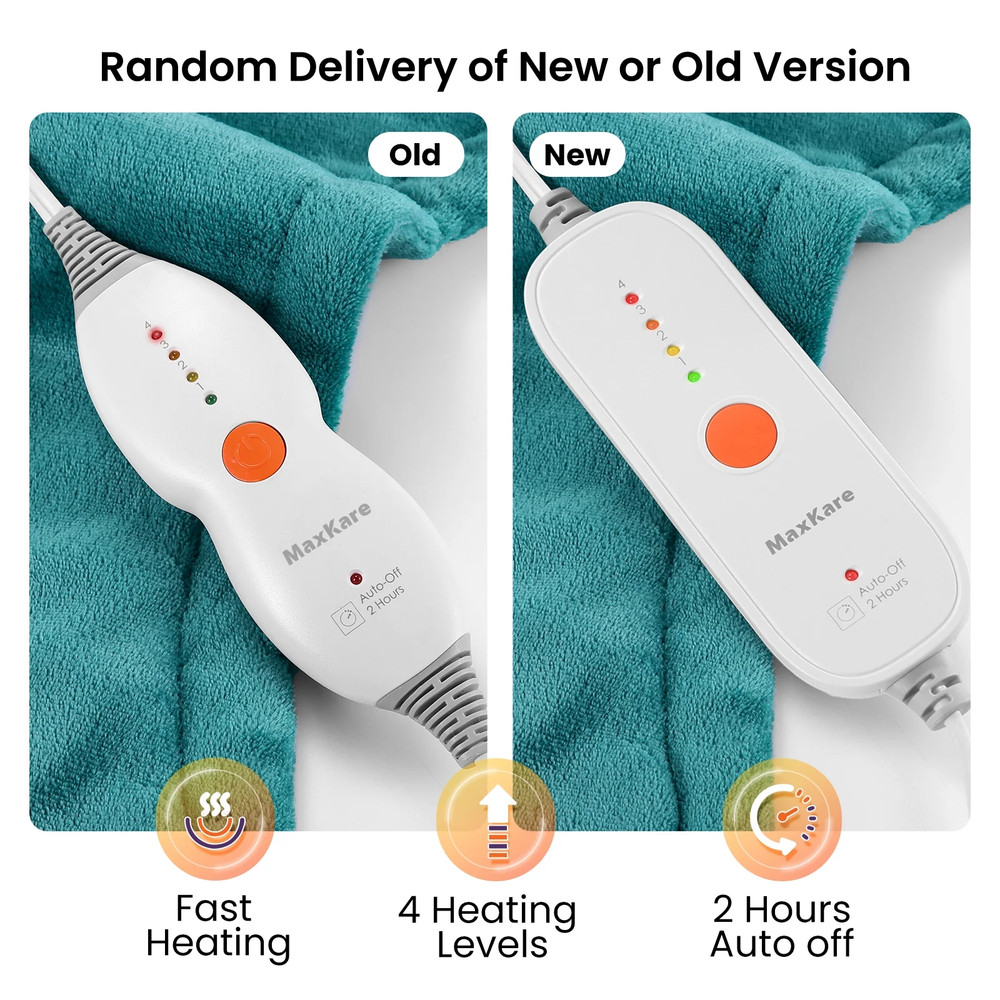 FULL BACK HEATING PAD 4 Heat Settings & Auto Shut-Off