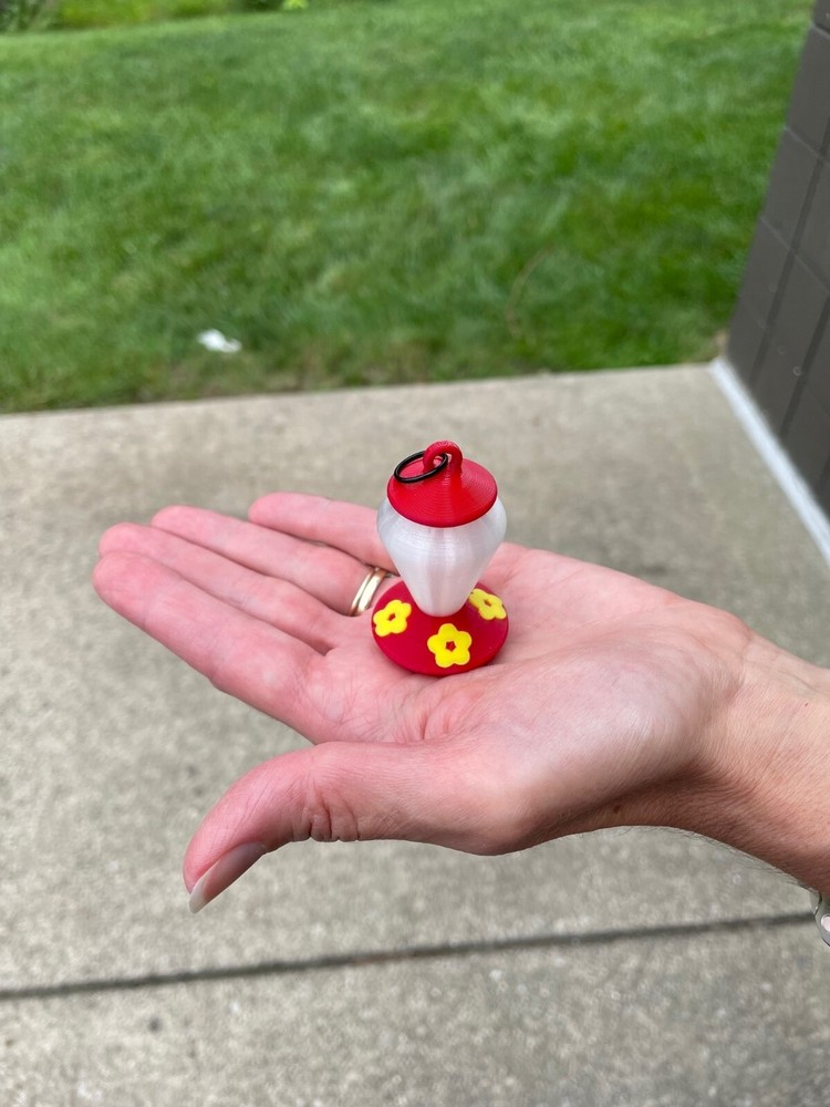Hummingbird Feeder KeyChain