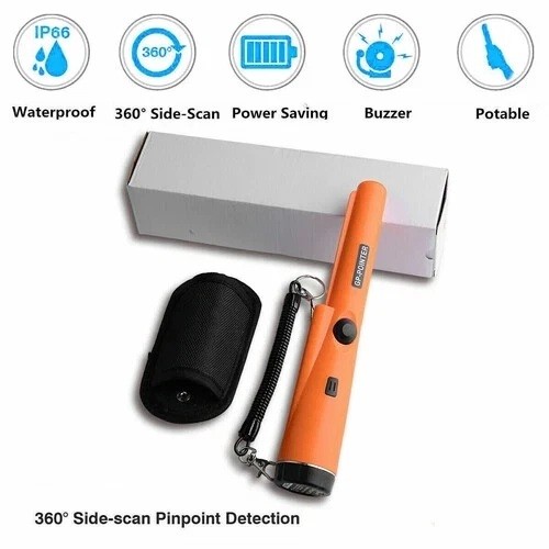 Handheld Waterproof Metal Detector - Gold Digger & Hunter Sensitive Probe