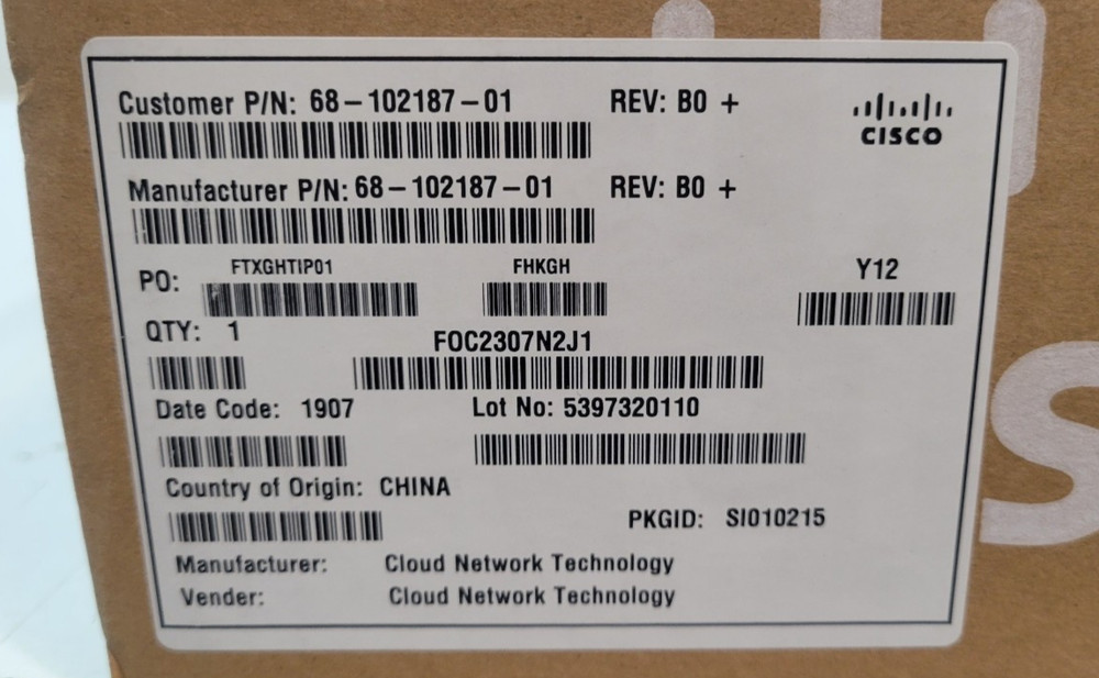 Cisco Webex Room Kit Mini / TTC7-26 / 68-102187-01 - New Open Box