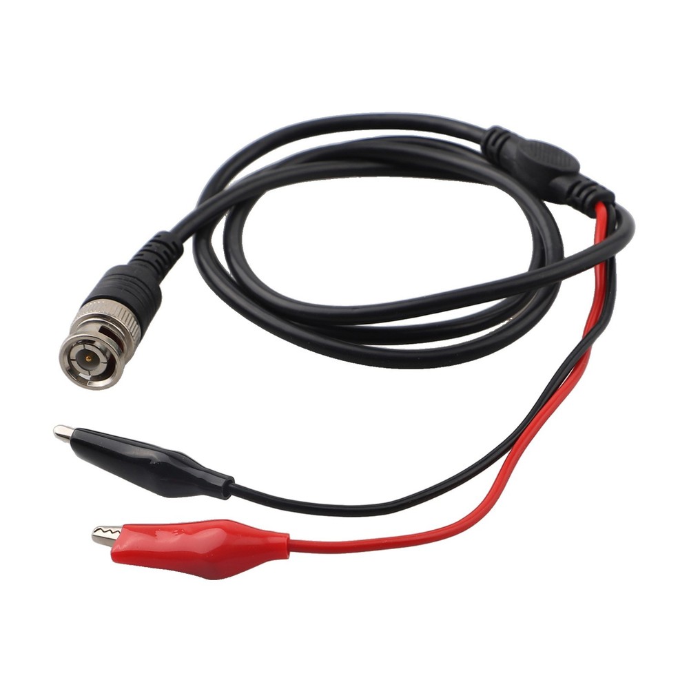 Crocodile Clip Adapter Set with BNC Connector for Laboratory Testing Needs