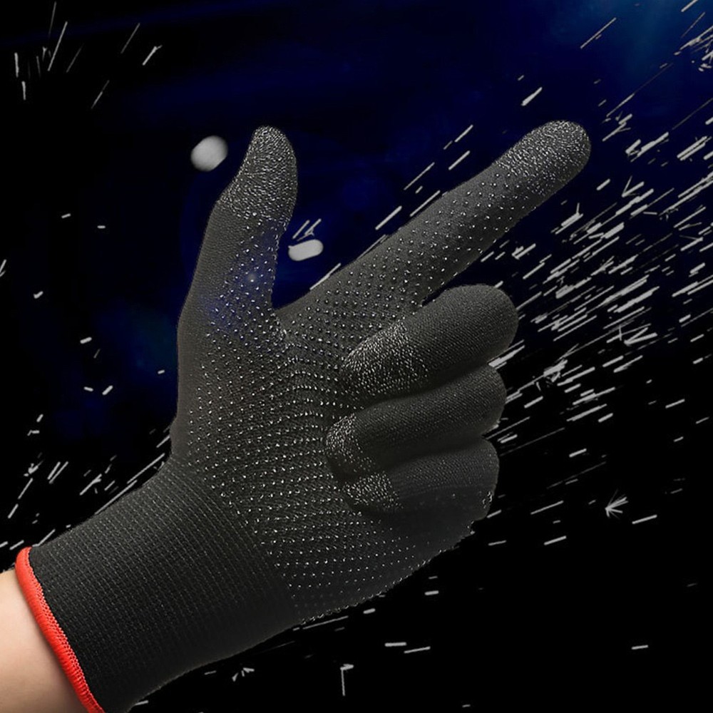 Mobile Game Gloves Pair Touchscreen Compatible Sweat Proof For Climbing