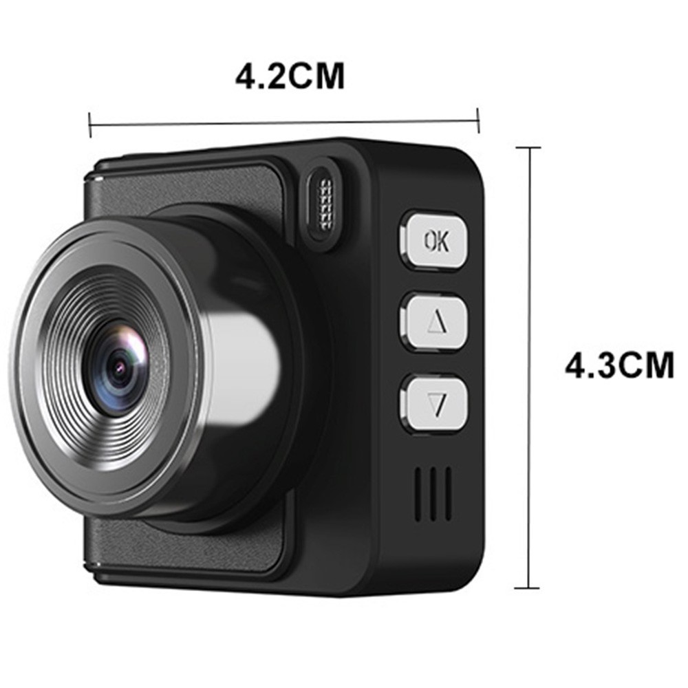 Retro Keychain Camera with Flash Lamp Small Digital Camera for Kids6952