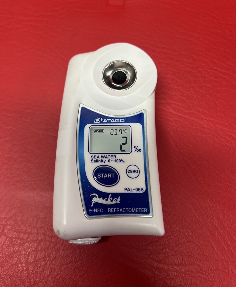 ATAGO PAL-06S SEAWATER SALINITY DIGITAL REFRACTOMETER