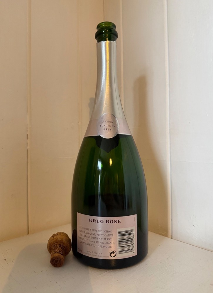 Krug Rosé Champagne Empty Bottle 750ml