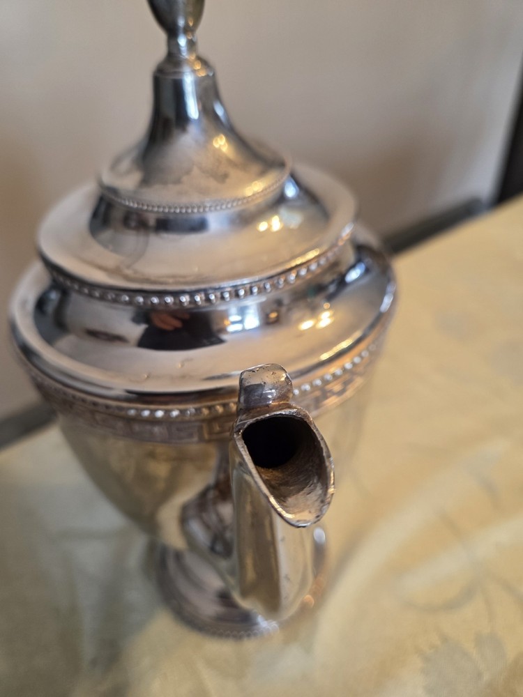 Antique Reed Barton Silverplated Teapot, Circa 1920
