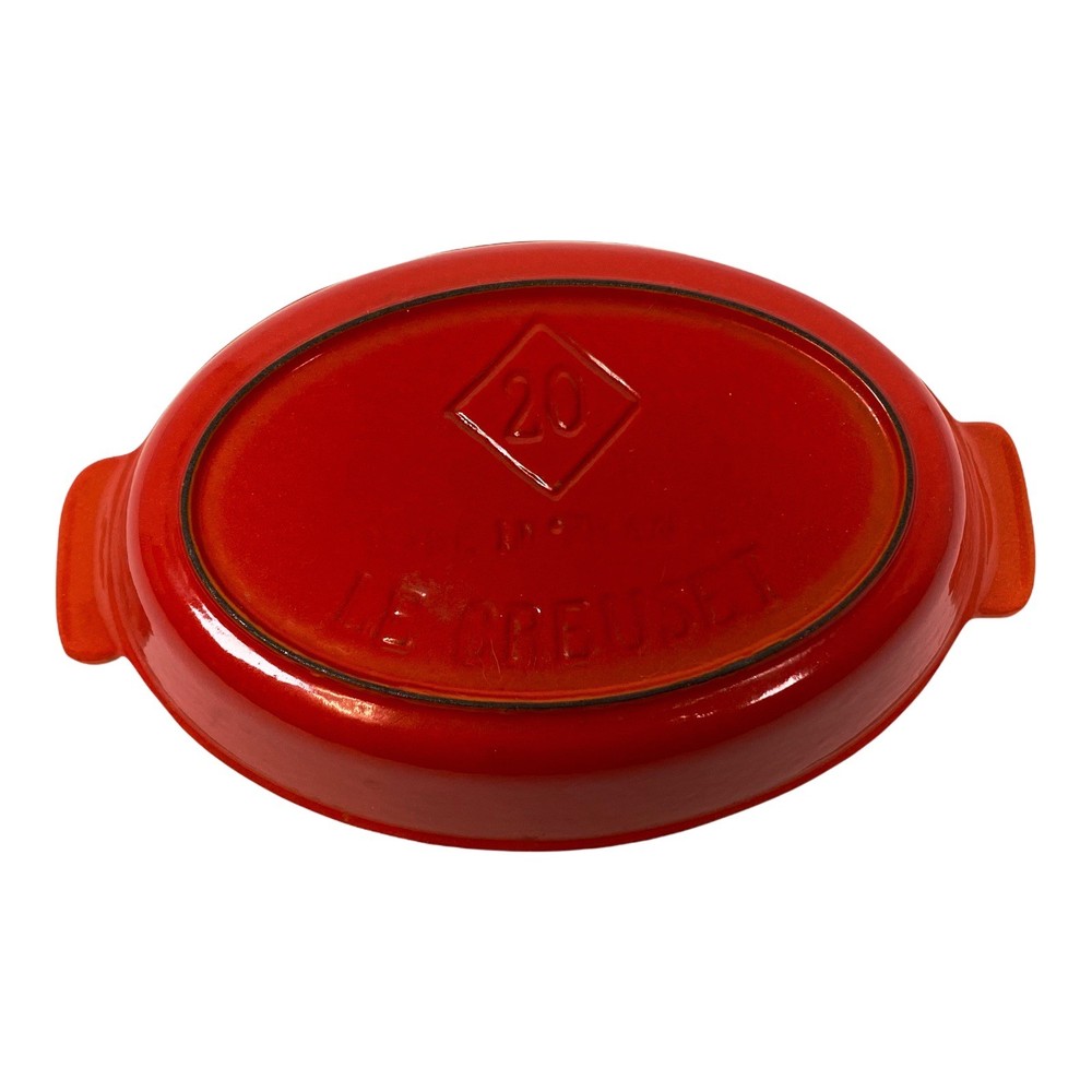 Le Creuset Stoneware Fire Red 9 1/4" Oval Baking Dish
