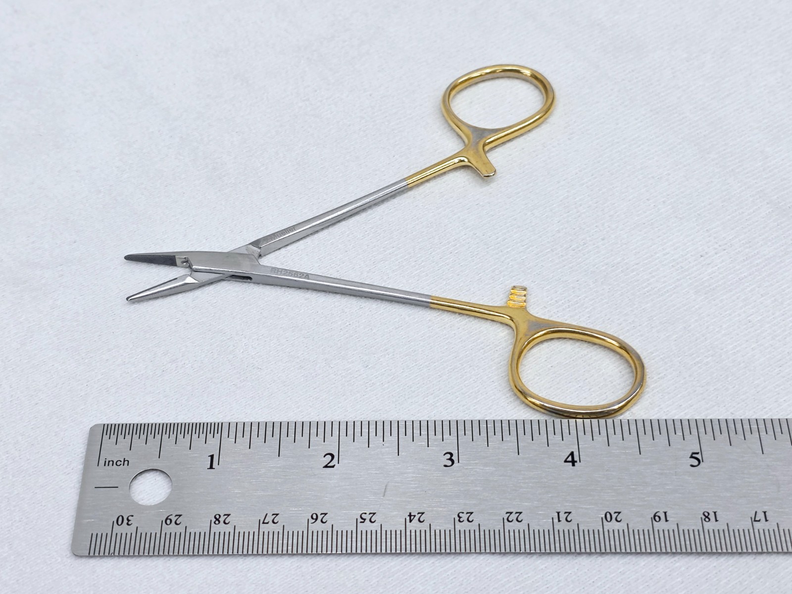 V. Mueller RH2562A Vital Webster Needle Holder TC 4.75" - Ultrasonic Cleaned