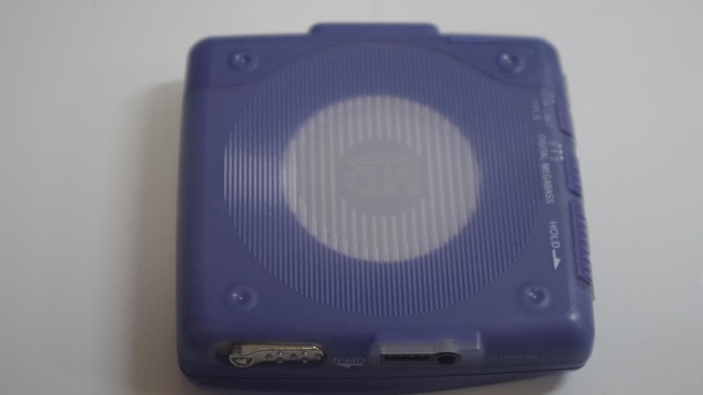 Sony MD Walkman MZ-E80 Portable Blue Operation Confirmed