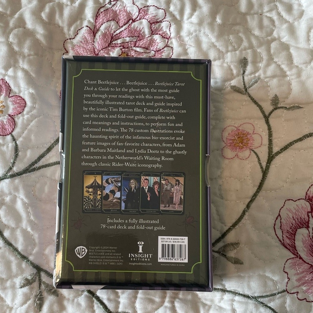 bettlejuice tarot deck and guide