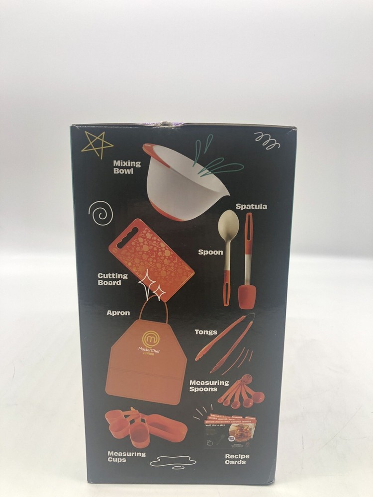 MasterChef Junior Cooking Essentials Set - 11Pc. Kit Includes Real Cookware