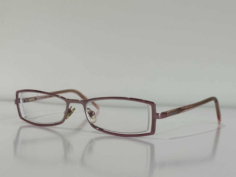 Versace MOD 1069 1056 Rectangle Pink Eyeglasses Optical Frame 51*17*135