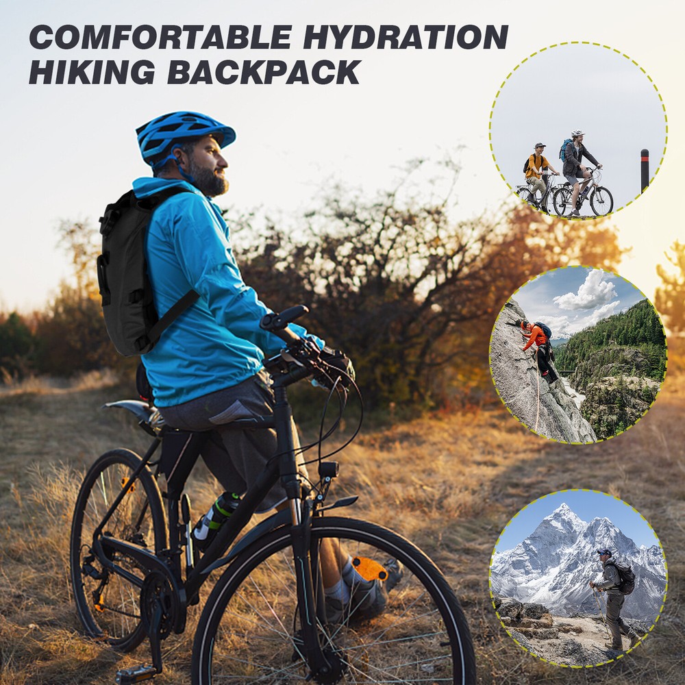 Cycling Hydration Pack Water Storage Bladder Bag Tactical Water Backpack Hiking