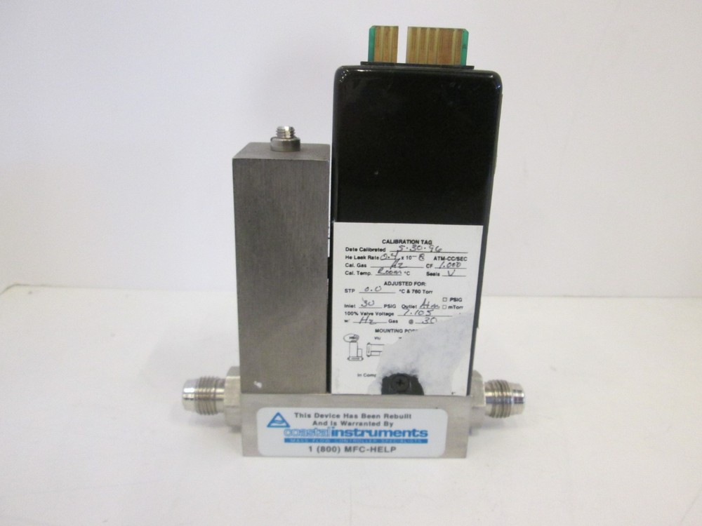 Unit Instruments, UFC-1100A, Mass Flow Controller, 10 SLM, H2, Used