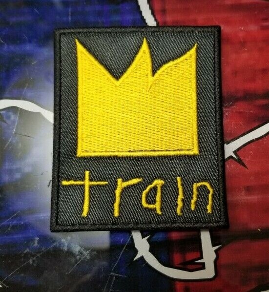 EMBROIDERED TRAIN ROCK BAND PATCH (Please Read Ad)