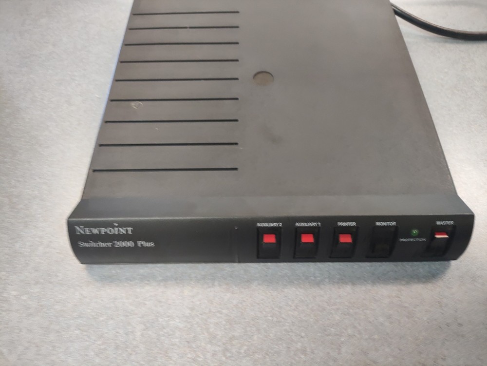 Newpoint Switcher 2000 Plus 6 Outlet Surge Protector TESTED WORKS