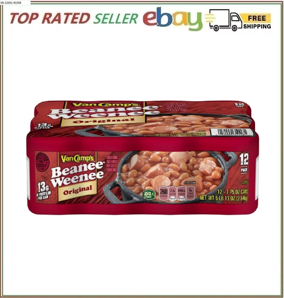 Van Camp's Beanee Weenee (7.75 oz., 12 pk.) Great Price