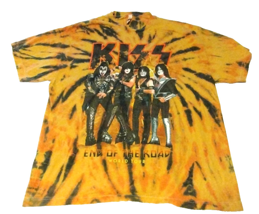 Vintage KISS "End of the Road" World Concert Tour (XL) T-Shirt