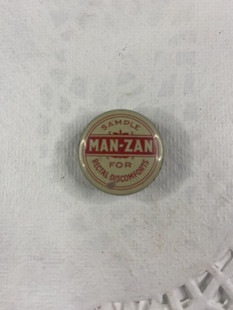 1930’s-40’s Man-Zan Sample Tin