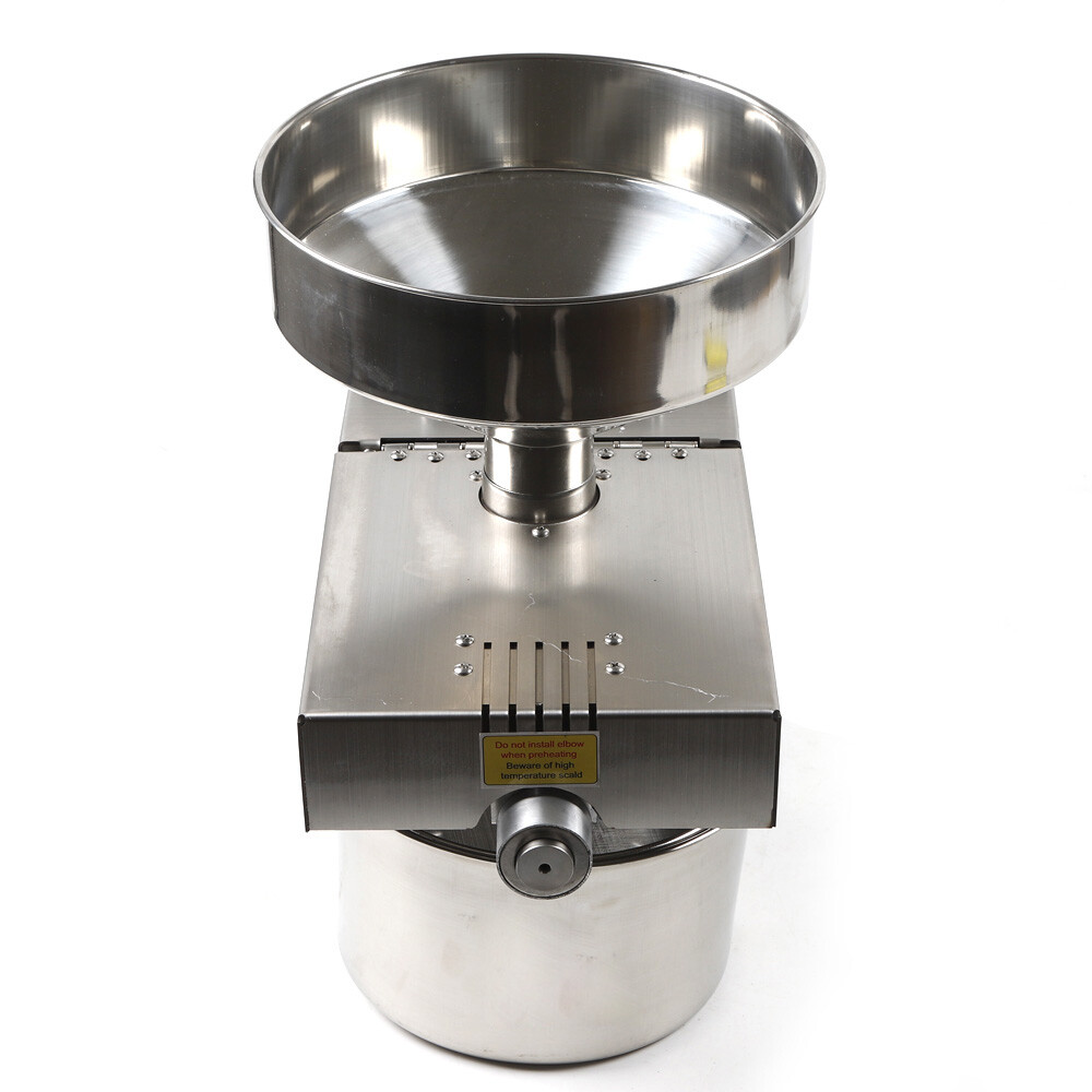 Automatic Nut Flax Seeds Oil Press Machine Kitchen Extractor 1500W LCD🔥