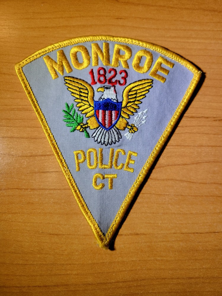 Monroe CT Police Shoulder Patch