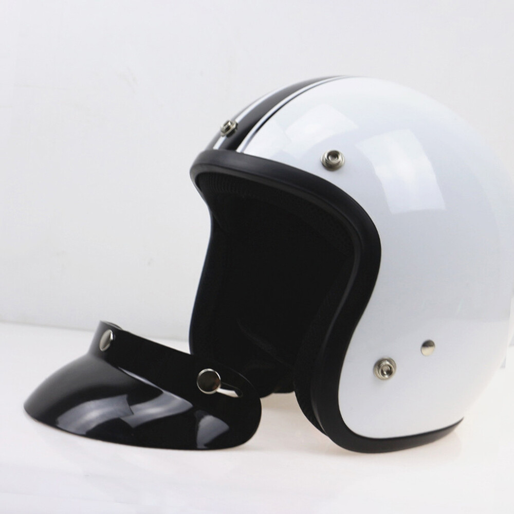3-Snap Visor for Open Face Motorcycle Wind Flip Visor F2B3