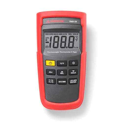 Amprobe TMD-50 K Type Dual Input Thermocouple Thermometer