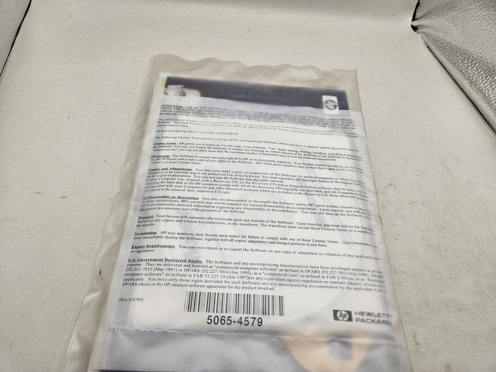 Getting Started Microsoft WINDOWS 98 Second Edition & Booklet HP with CD-ROM.