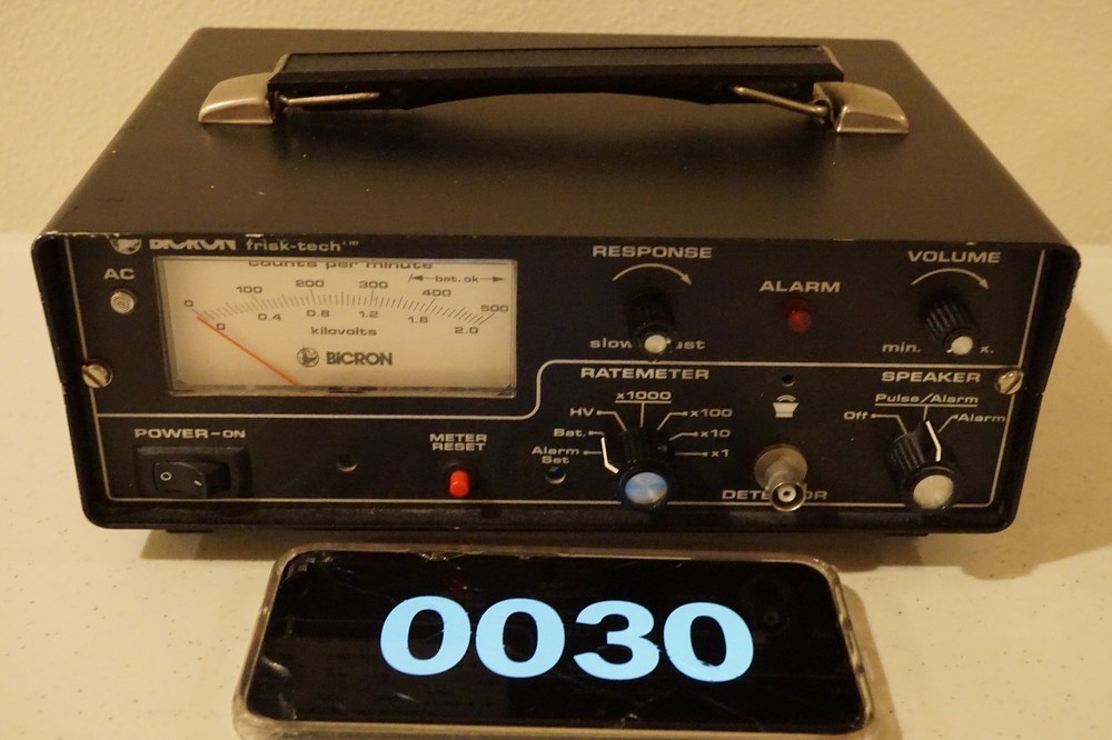 Bicron Frisktech Benchtop Radiation Meter 0030