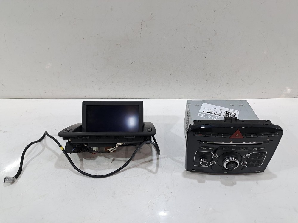 2012 PEUGEOT RCZ SAT. NAV. UNIT Satellite Navigation Head Unit
