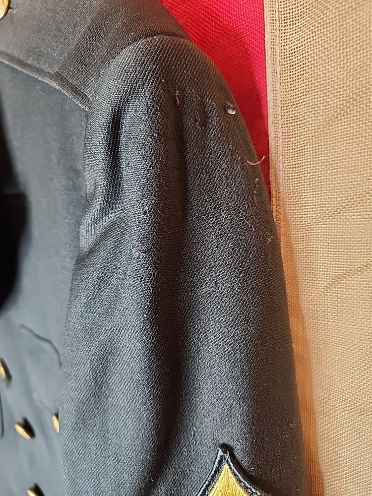 Size Pictured Serge 100% Wool Class A Jacket Army Dress Green Uniform 8111