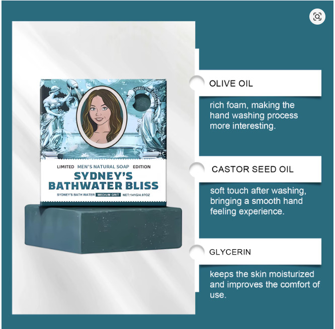 Dr. Squatch Sydney Sweeney Bathwater Bar Soap LE 5000 - IN HAND