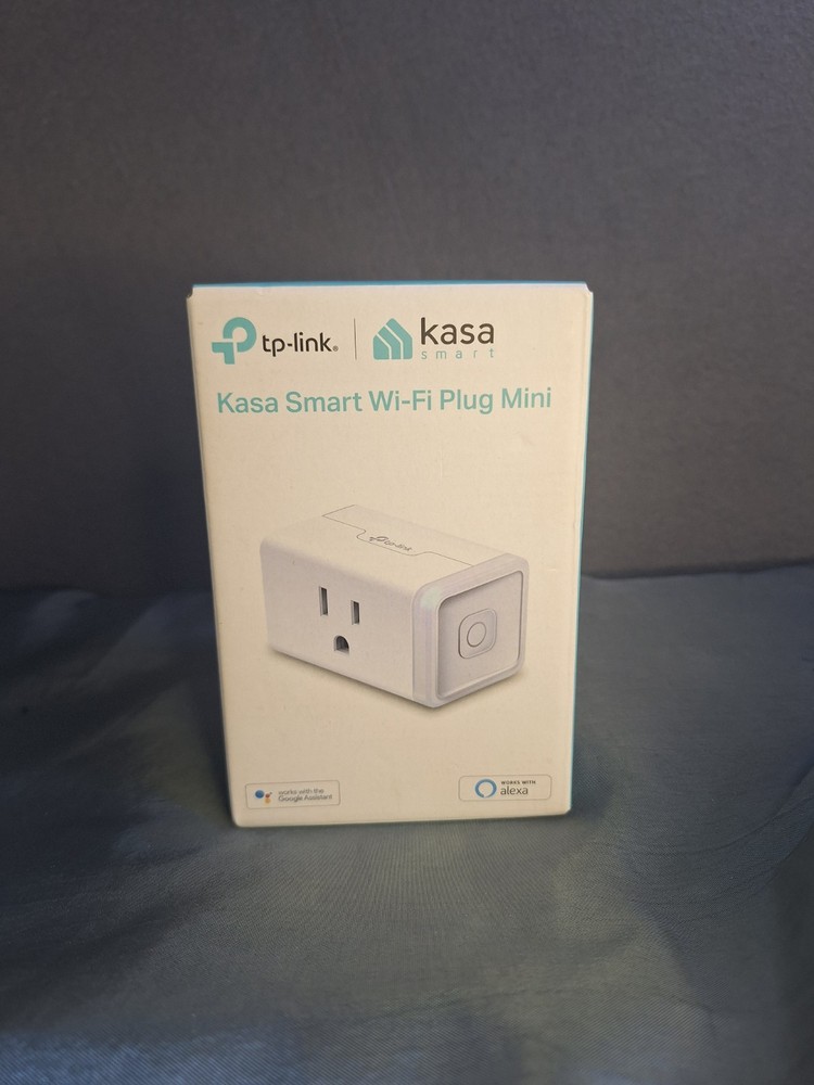Kasa Smart Wi-Fi Plug Mini by TP-Link - White Model HS105