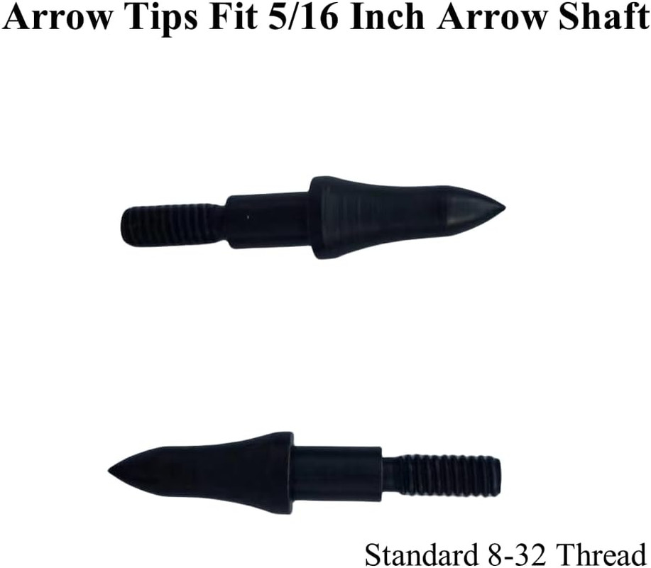 12Pcs High Precision Field Points, Crossbow Arrow Tips for Bow and Arrow Target