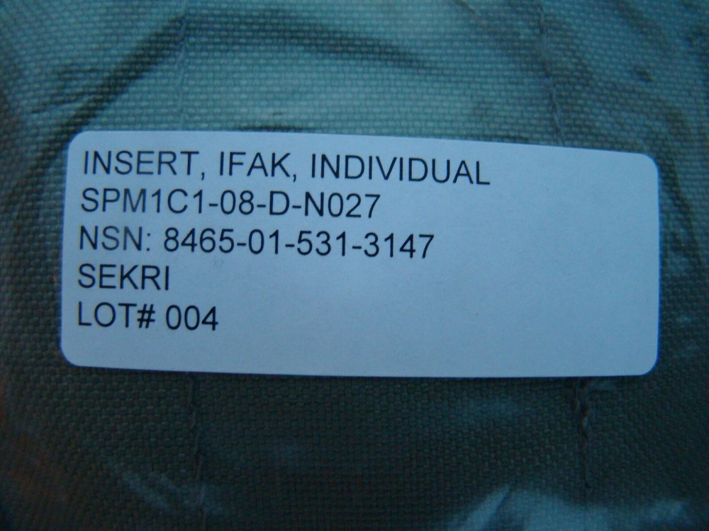 Molle II IFAK Pouch with insert Individual First Aid Kit– New in Package