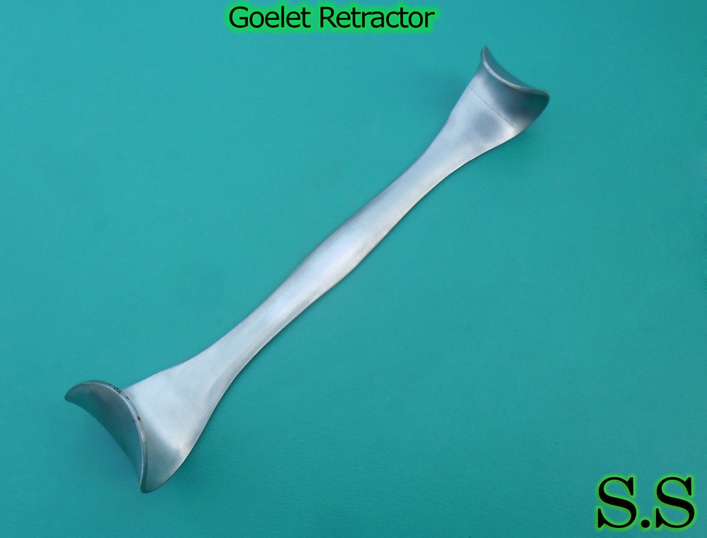 Goelet Retractor Double Ended 7.5" Surgical Instruments Stainless German Grade