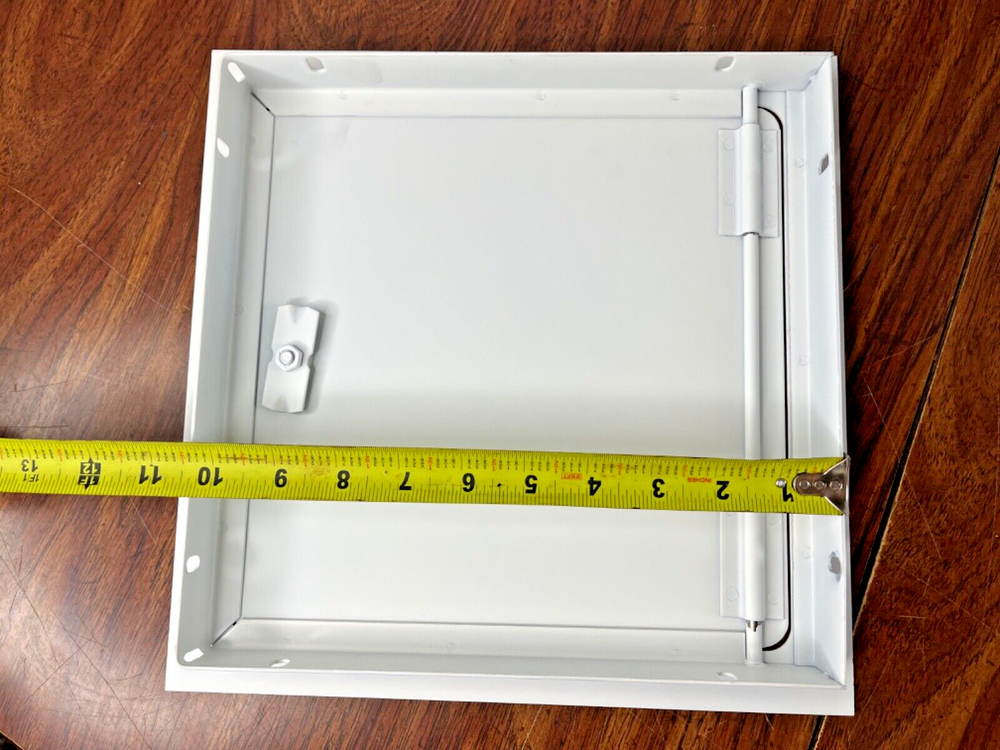 Elmdor Metal Wall Ceiling Access Door Panel with Frame - White