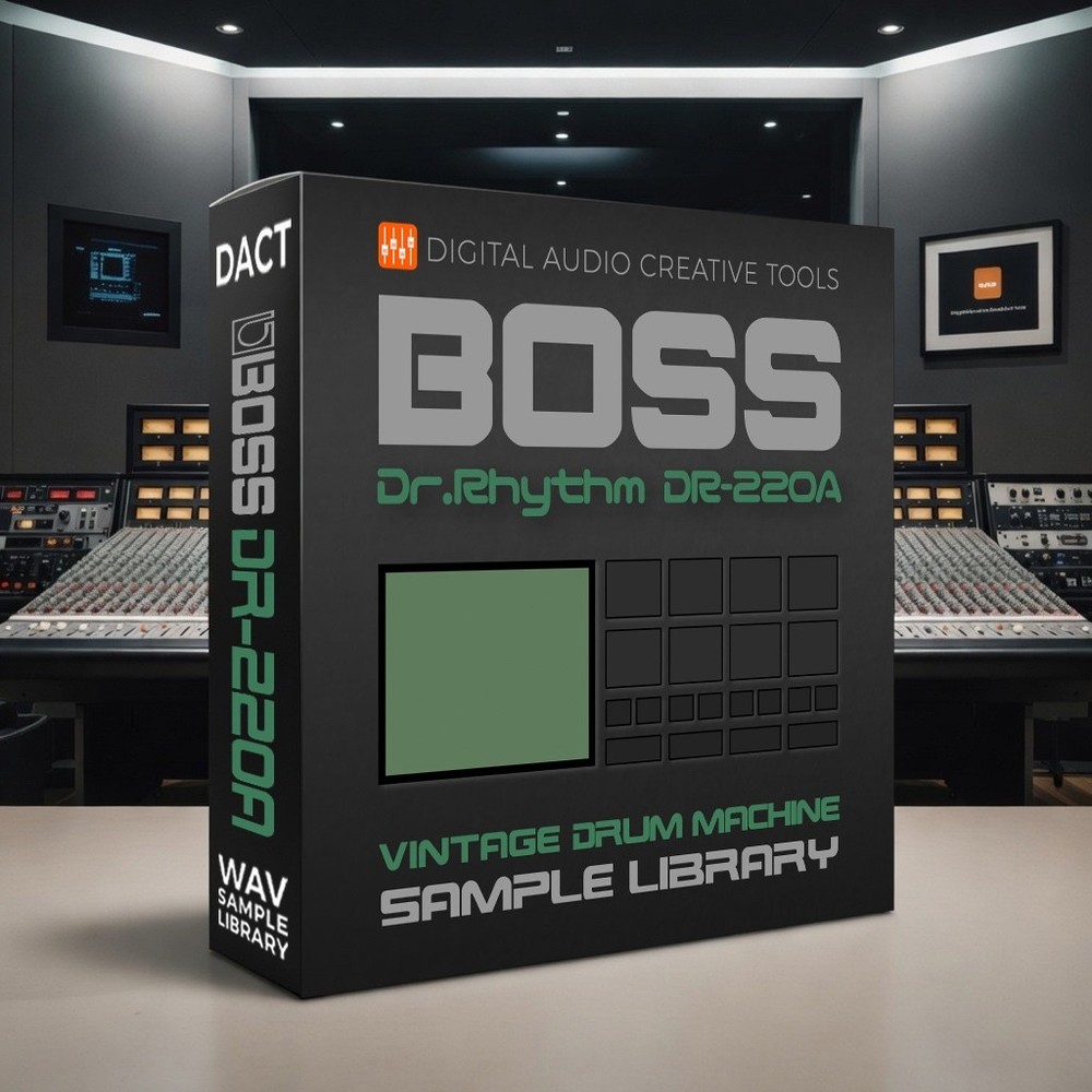 Boss DR-220A Drum Machine Sample Library