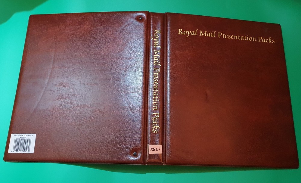 ROYAL MAIL PRESENTATION PACK ALBUM INC. 12 INSERTS TO HOLD 48 PACKS #3867