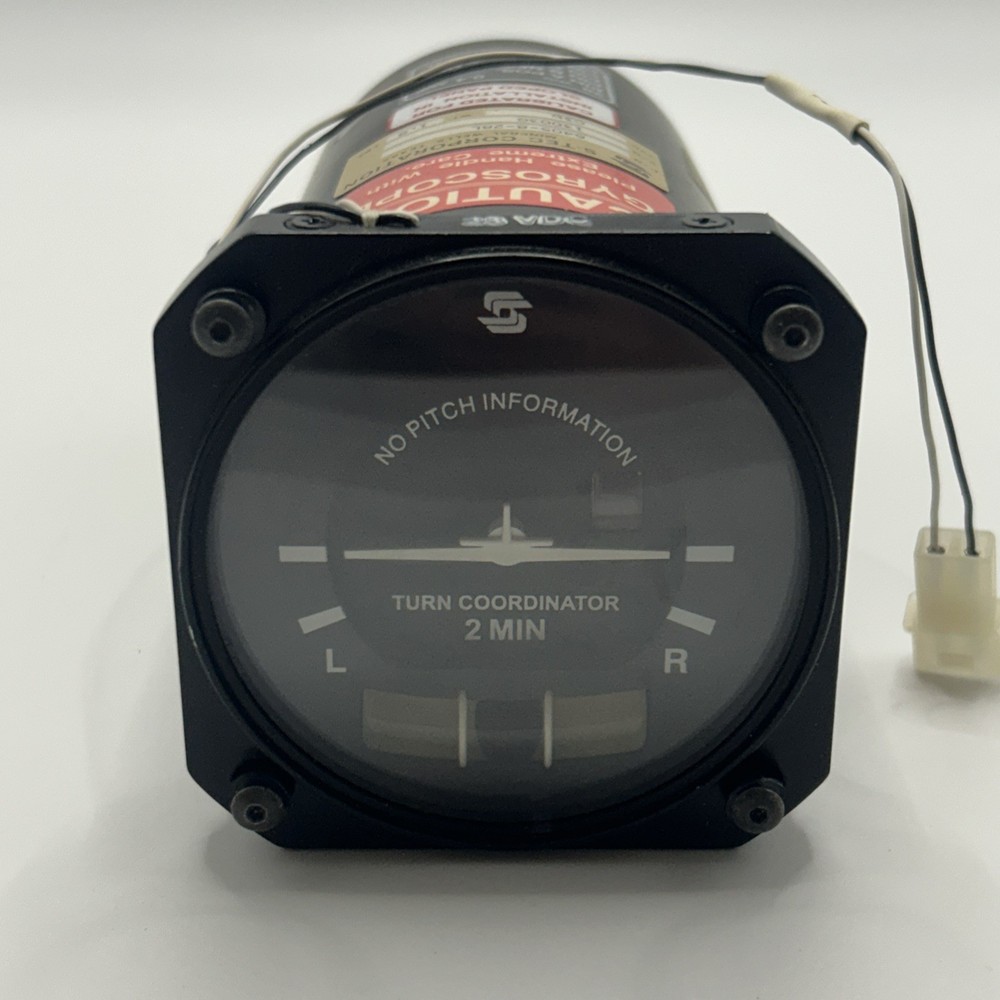 S-Tec Turn Coordinator 11/32V 6405-8-28L Lighted