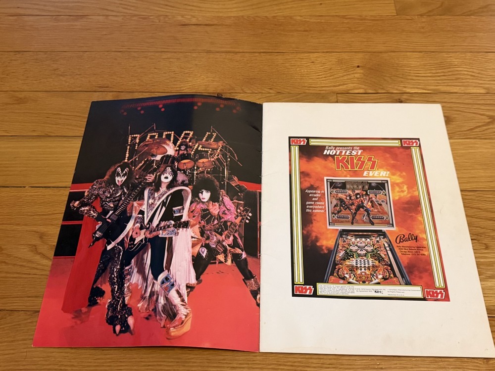 VINTAGE KISS ORIGINAL 1979 DYNASTY TOUR CONCERT PROGRAM BOOK