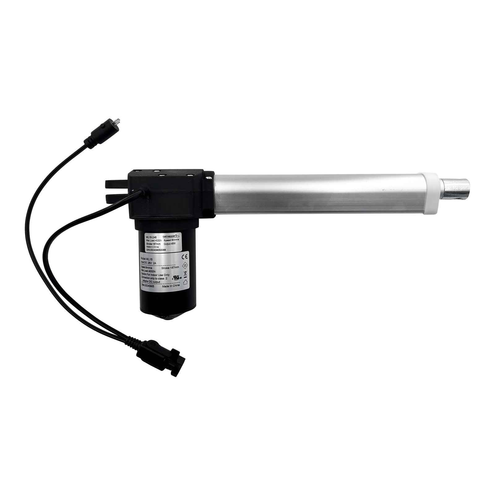 Mulin ML16 ML16-246 Motor Actuator for Adjustable Bed Power Recliner Lift Chairs