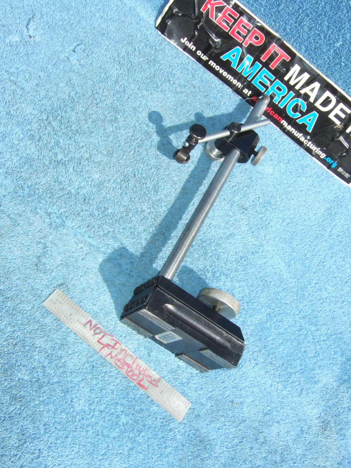 MURKENS USED SURFACE GAGE MG-1 VINTAGE INSPECTION TOOL SURFACE GRINDER CLEAN 2A