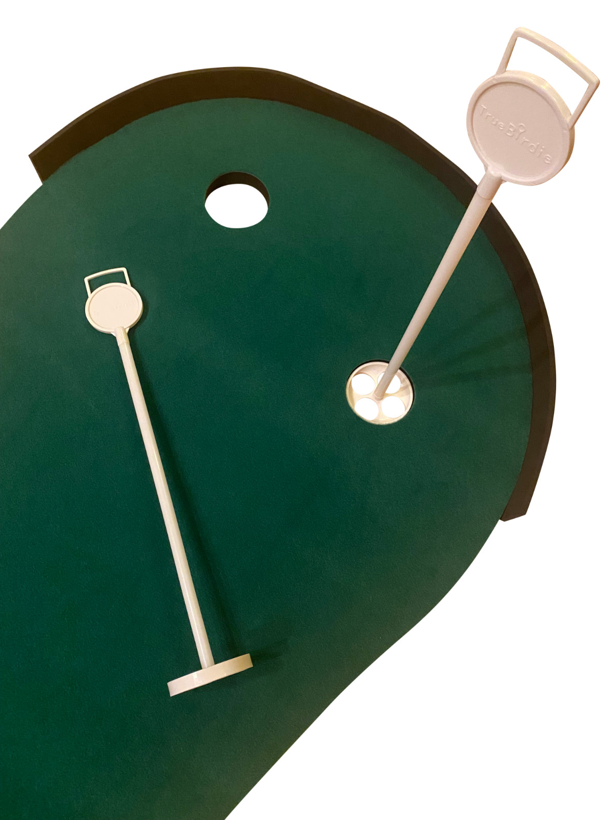 Golf Putting Green Flagstick - Upgrade Your Putting Mat - Putting Cup w/ Handle