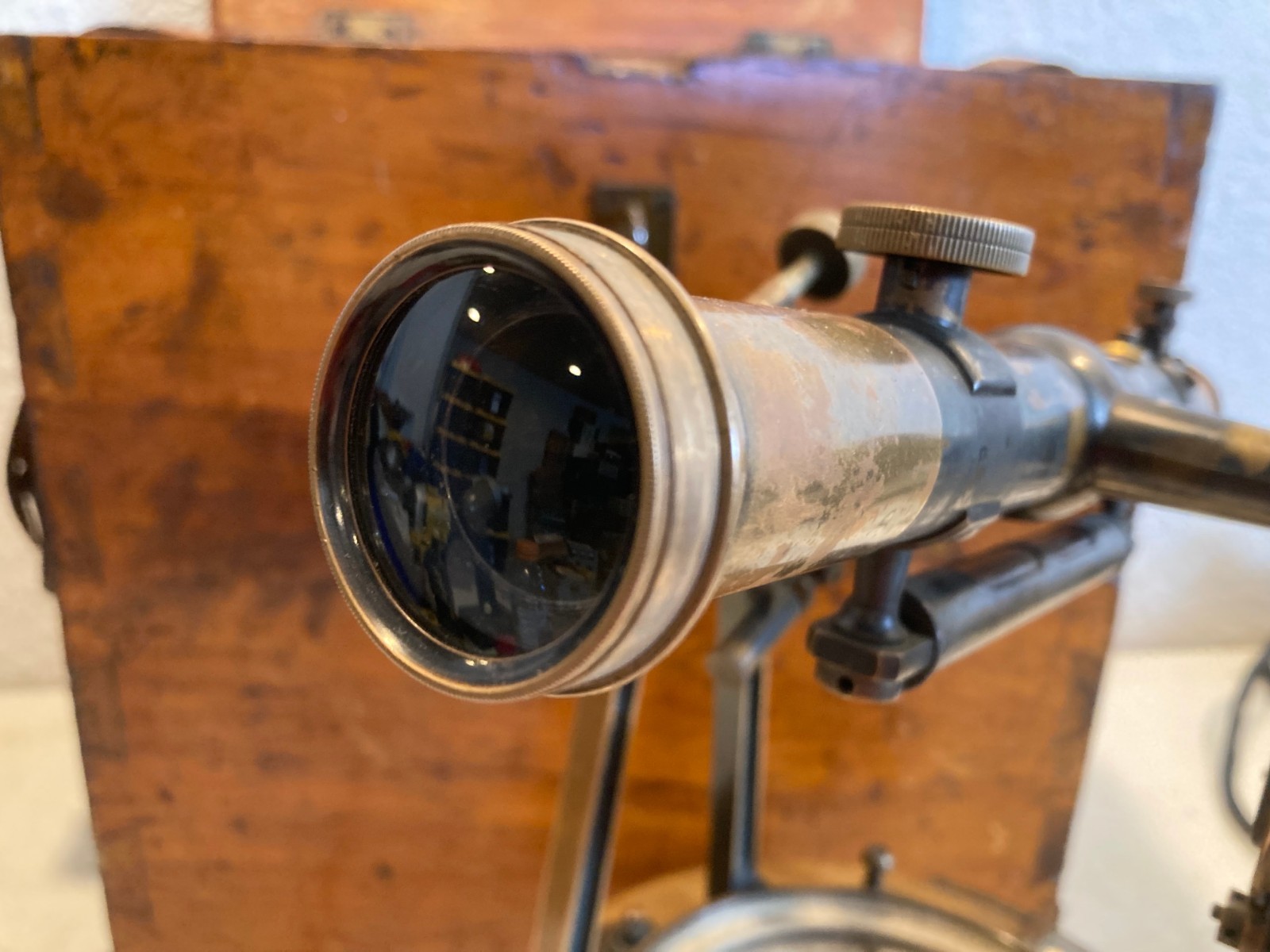 1906 KEUFFEL & ESSER SURVEYOR TRANSIT THEODOLITE ORIGINAL BOX