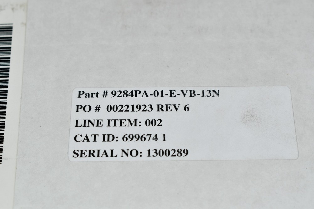 NEW VERSATILE MEASURING INSTRUMENTS 9284PA-01-E-VB-13N VERTICAL 0-2.5M/S Panel M