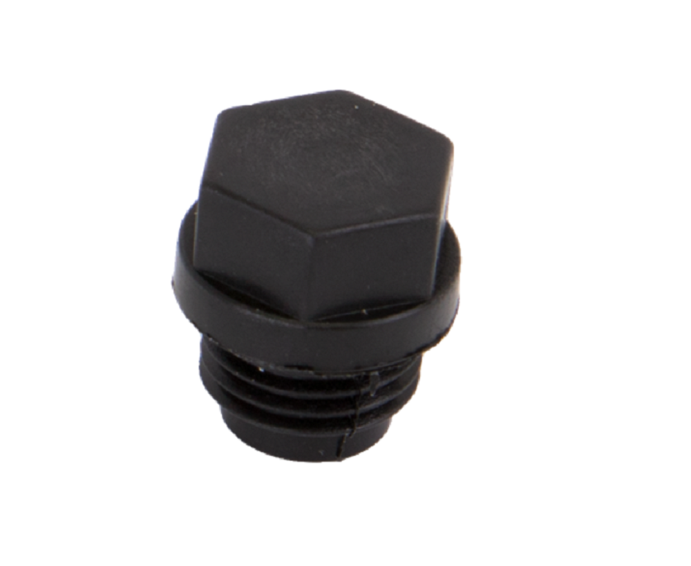 12723 Banjo 1/4" Drain Plug, Polypropylene