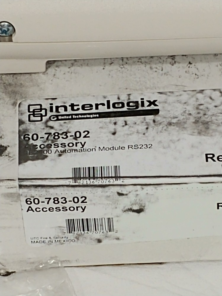 Interlogix 60-783-02 Accessory SB2000 Automation Module RS232