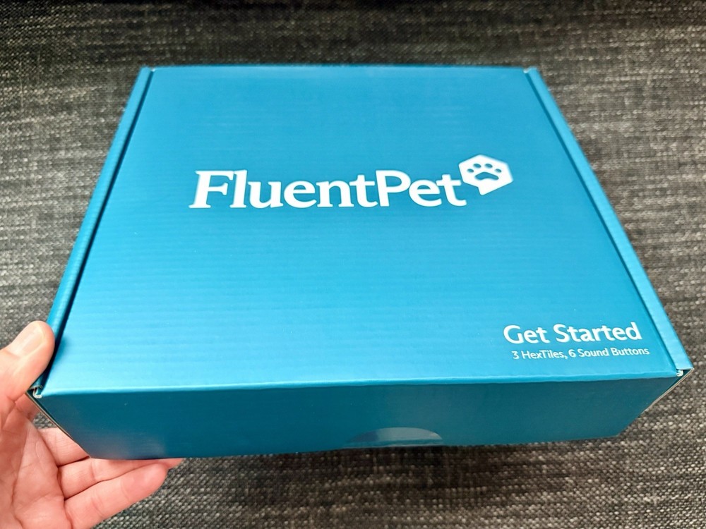 FluentPet Get Started Kit Multicolor Sound Buttons & HexTiles Dog Training Set