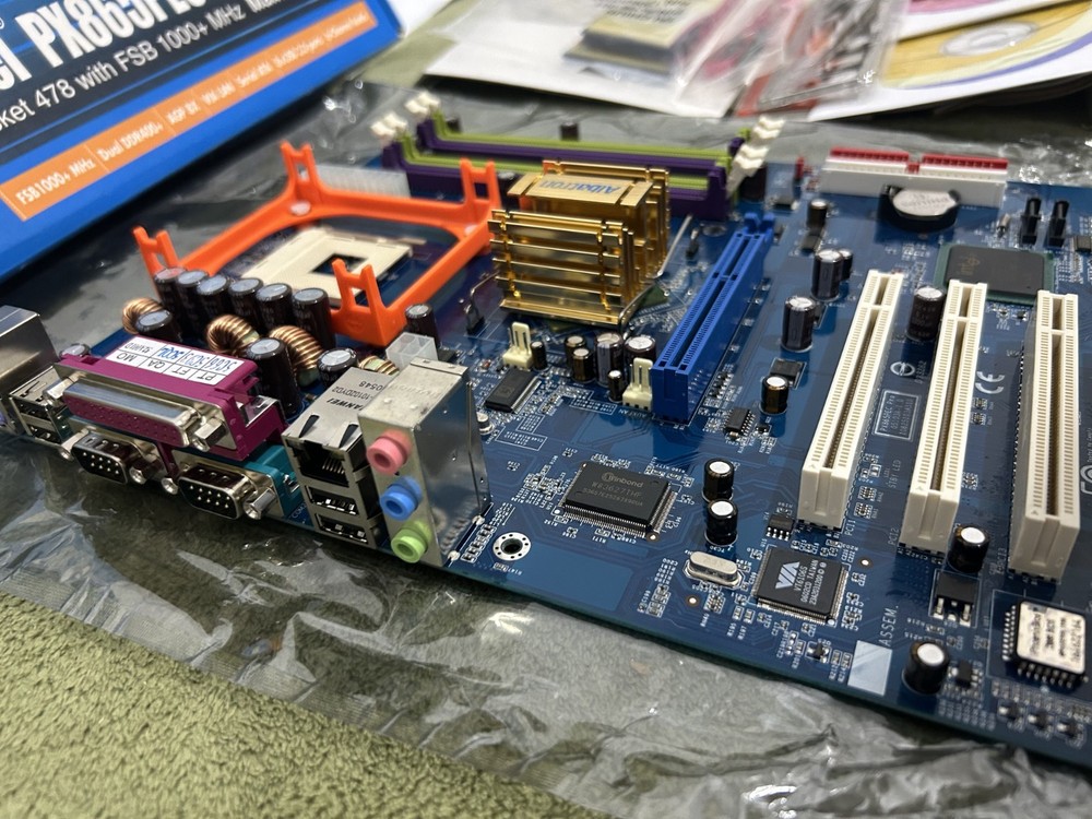 Albatron PX865PEC PRO - special socket 478 P4, boxed - tested!